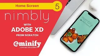 Complete App From Scratch - Design & Prototype Adobe XD to Android Studio - Home Screen