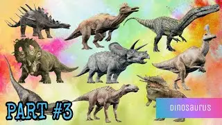DINOSAURUS (Part #3) Brachiosaurs, Brontosaurs, Stegosaurus, Kentrosaurs, Maiasaura, Muttaburrasaurs