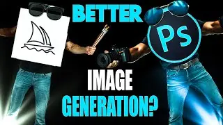 The Same Prompt in Photoshop/Adobe Firefly 3 VS Midjourney