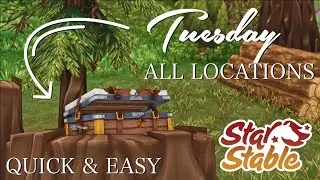 ALL TUESDAY LOCATIONS: RENEGADE CHESTS & LOST HORSES