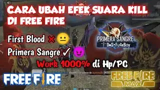 Cara Mengganti Efek Suara Kill di Free Fire 