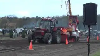 TrekkerTrek  Schijf 2012  Berry Kok met de Case IH 1056xl turbo in de 5,5 ton  finale trek
