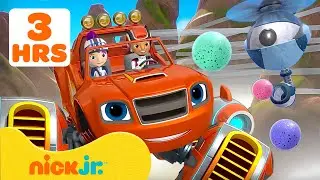 Blaze | Blaze & AJs RASANTE Transformationen, Rettungen & Rennen! | 3 STUNDEN | Nick Jr. Deutschland