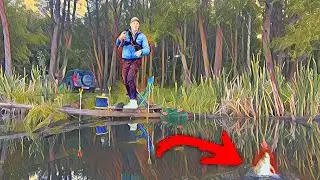 КАРАсь на фидер и мормо. БЕШЕНЫЙ КЛЁВ!!!