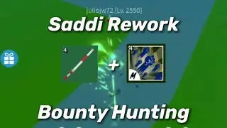 Saddi Rework is my New Favorite Sword! (30M Mobile - Bounty Hunting) | Blox Fruits - Roblox