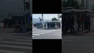 BTS BODYGUARD IS WAITING FOR JIN TO LEAVE THE MILITARY #bts #kpop #jin