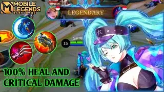 31 kill Layla vs 3 Marksman in mode rank - Build Top 1 Global Layla - Mobile Legends