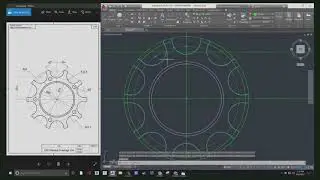 AutoCAD - Sprocket