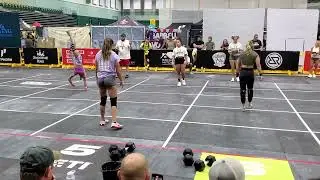 Monster games crossfit competition 2024 Melissa hs walk lunges