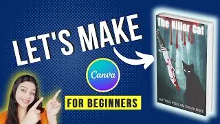 How To Make a 3D eBook Cover in CANVA For Free - Step by Step tutorial for BEGINNERS