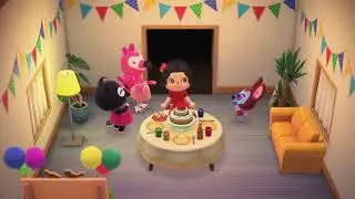 My Birthday in Animal Crossing New Horizons (German)