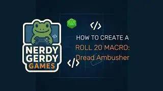 Easy Dread Ambusher Macro for Roll20 | D&D 5e