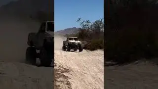 leaf springs party harder, just don't try them through the whoops! #prerunner #racecar #offroad