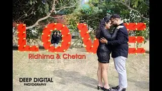 Best Pre - Wedding Slide Foto Shoot Ridhima and Chetan