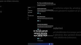 Windows'da Virüsten Korumayı Kapatma (Windows Defender'ı Kapatma)