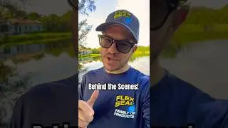 Sneak peek BTS Flex Seal Commercial!