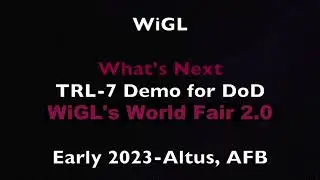 WiGL's Technology Readiness Level (TRL) Demo for DoD; TRL 6