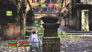 Uncharted 2: Mid-Air Deagle Headshot