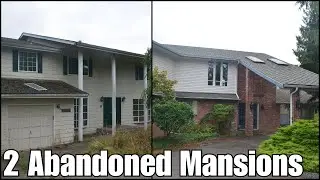 Exploring two Abandoned Mansions next to Each Other - Luxury in Decay