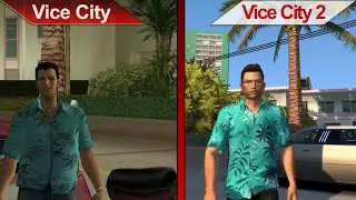 THE BIG COMPARISON | GTA Vice City vs. GTA Vice City 2 | PC | ULTRA