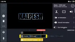 kinemaster intro tutorial | kinemaster intro video editing | KJ Kalpesh Jagtap