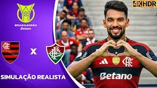 Flamengo vs Fluminense | Insane FlaFlu!!! 4K Ultra HD Simulation (60FPS) PES 2021 Gogosz Patch.