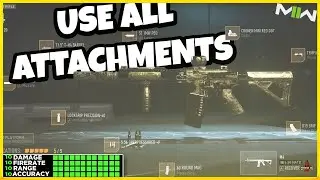 *NEW* HOW TO EQUIP ALL ATTACHMENTS ON ONE GUN (M4 UNION GUARD) IN MW2
