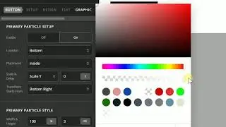 Cornertone WordPress Page Builder Reverse Particle Effect