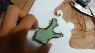 Fazendo Duas Rèplica de Uma Peça De Um Cliente Em MDF Naval De 15mm