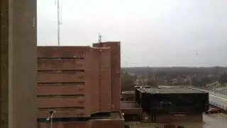 Anderson, Indiana snow time lapse