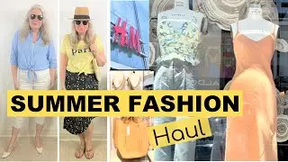 Summer Fashion 2020 ( Zara, H & M plus Outfit Looks from Haul, Mature Women over 50 )