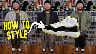 How To Style Jordan 11 Gratitude DMP On Feet Outfit Ideas 2023