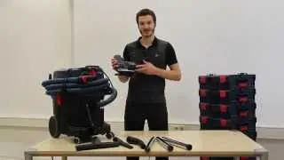 Stichsäge Bosch GST 160 CE Professional mit Staubsauger Bosch GAS 35 M AFC Professional