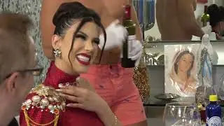 #vestidos #elegancia #cena  de navidad del programa 