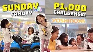 18 -  ToysRUs Trinoma | Sunday Family Bonding  / Yoshinoya | Dining Out Under ₱1000 Challenge