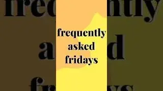 Frequently Asked Fridays Episode 3 : How's Distance Learning?