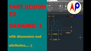 9. autocad practice exercise #offset #trim #dimension