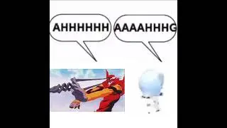 asuka and rei sing "dream on" by aerosmith #anime #animememes #asuka #evangelion #rei