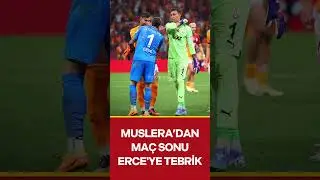 MUSLERA’DAN ERCE'YE TEBRİK! #galatasaray #muslera #hatayspor #shorts