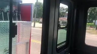 The interior of the Fire Truck my grandfather bought