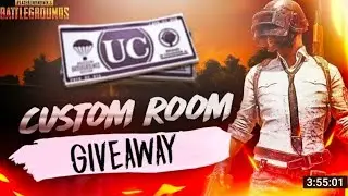 FREE RP GIVEAWAY LIVE UNLIMITED CUSTOM ROOMS || PUBG MOBILE LIVE || KILLER GAMING || - NO PROMOTIONS