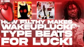 How F1LTHY Makes MELODIC Beats For LUCKI (WAKEUPLUCKI) l Fl Studio 20 Tutorial