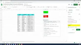 Advanced Conditional Formatting in Google Sheets: formulas and cell references