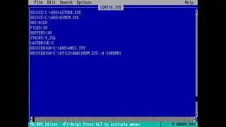 01   Installing DOS