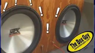 2 MTX 9500's w/ Dual 15