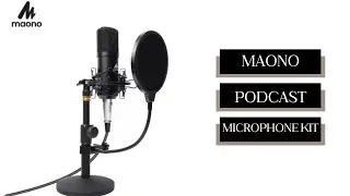 Maono Podcast Microphone Kit 
