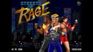 Streets of Rage - Sega Genesis Full Playthrough (No Hits, No Deaths, Perfect) [4k 60fps]