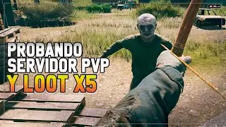 Probando servidor 100% PvP con loot x5 | SCUM 2025 GAMEPLAY ESPAÑOL