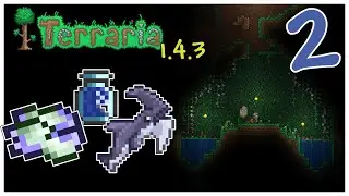 Getting Less Squishy - Terraria 1.4.3 Let's Play: Ep. 2