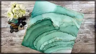 Abstract Art Painting - Just Feeling Green!